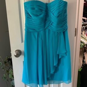 Beautiful blue bridesmaid dress